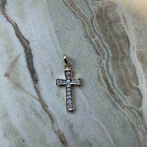 New Diamond Cross Pendant